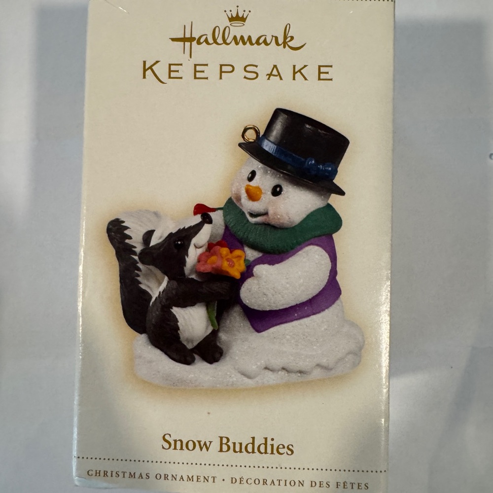 Hallmark Snow Buddies Ornament Series dates 2006 NIB